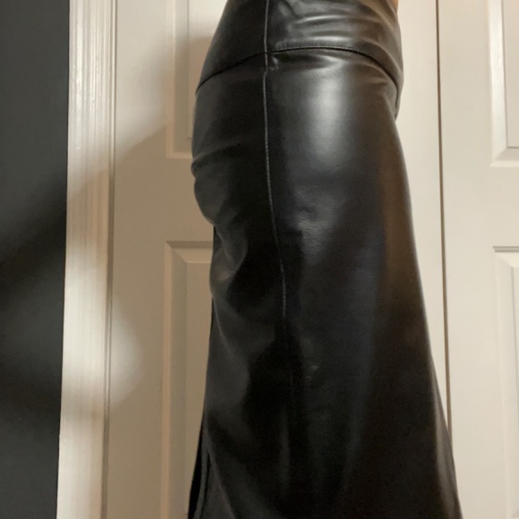 Bebe midi faux leather skirt xs - Picture 4 of 4